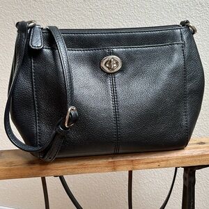 Coach Crossbody Turn Lock Bag, Vintage